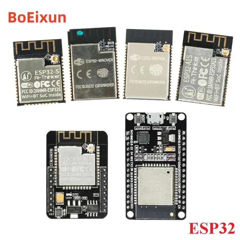 ESP32 ESP-WROOM-32 Development Board Wireless Module ESP32-S ESP32-A1S ESP32-WROVER-I ESP32-WROVER ESP32-CAM with OV2640 Camera