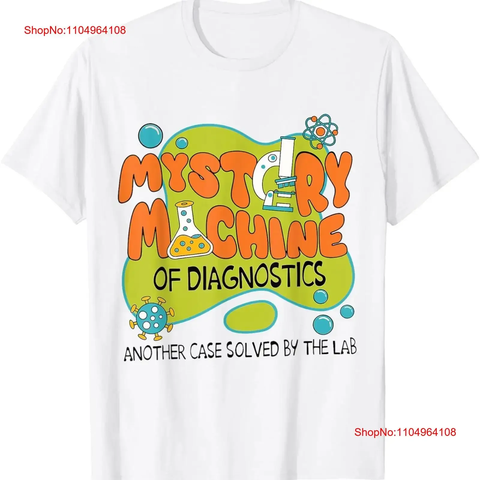 

Funny Lab Week 2025 Retro Mystery Machine Of Diagnostics T Shirt vintage Washed Top For Everyday Wear homme Comfortable