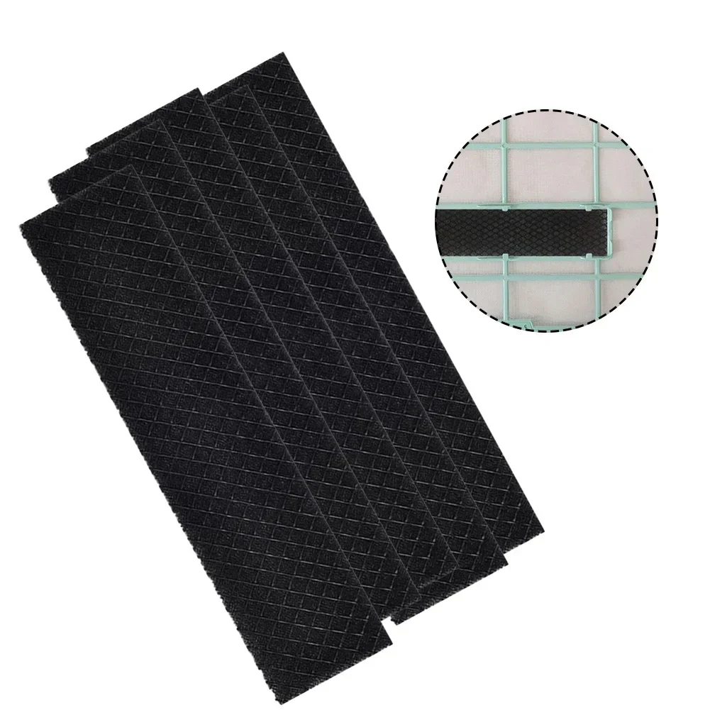 Esponja de filtro de 5 piezas para aire acondicionado, accesorios de filtro de algodón de tres niveles, 215x50mm, accesorios para mejorar el hogar