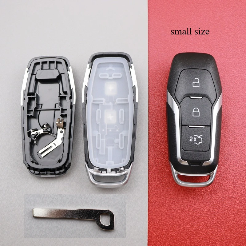 Carcasa para mando a distancia de coche, carcasa para Ford Fusion Mustang Explorer Lincoln MKZ MKC Edge Mondeo Kuka 2013 2014 2015 2016 2017