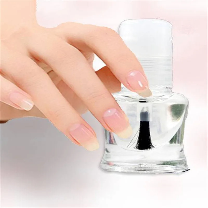 Nail Top Coat DIY Nail Art Decorations Health Transparent Clear Enhance Glitter Nail Polish Nail Art Tips Polish Nail Care Oil