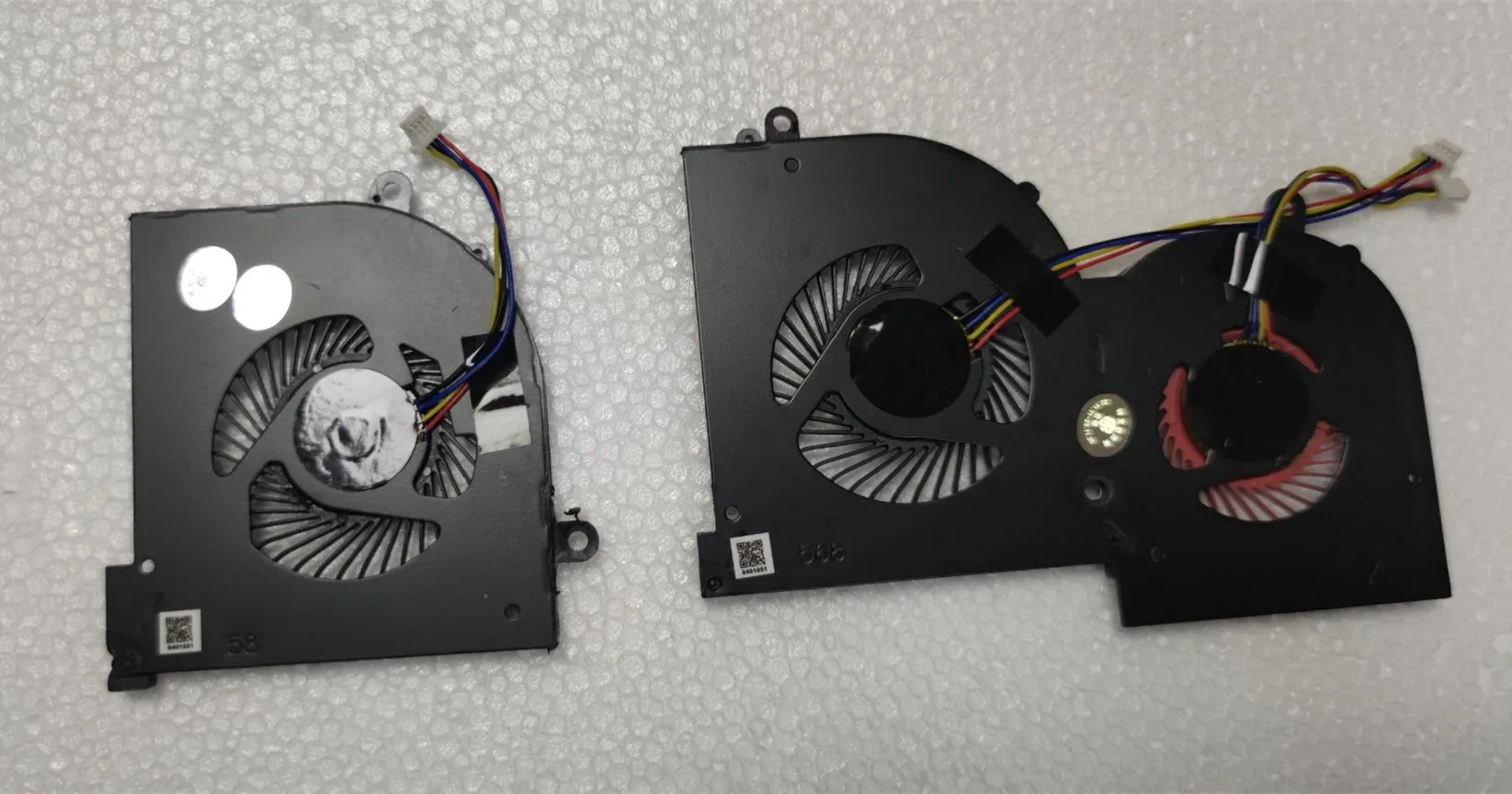 GPU CPU Cooling fans for MSI GS65 GS65VR P65 MS-16Q2 MS-16Q1 16Q3 Laptop VGA Cooler Fan 5V 4PIN 16Q2-CPU-CW BS5005HS-U31