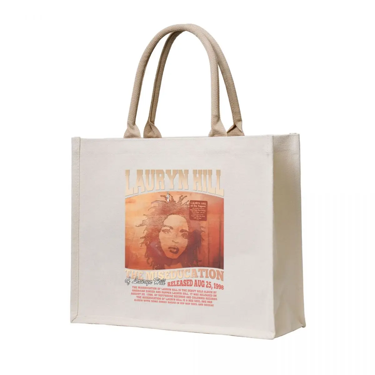 

Lauryn Hill The Famous Tote Bag hand bag tote bags men tote bag screen Cloth bags