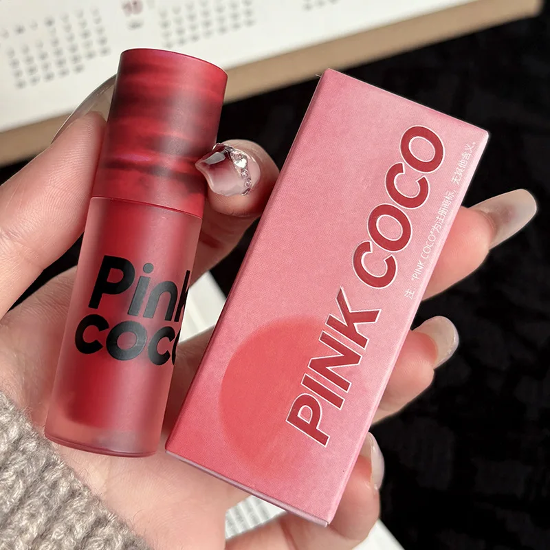 ماتي موس أحمر الشفاه الشفاه الطين مقاوم للماء دائم سموكي عارية الأرجواني المنصهر الأحمر والبني الشفاه تينت ماكياج سهل التطبيق ملمع الشفاه