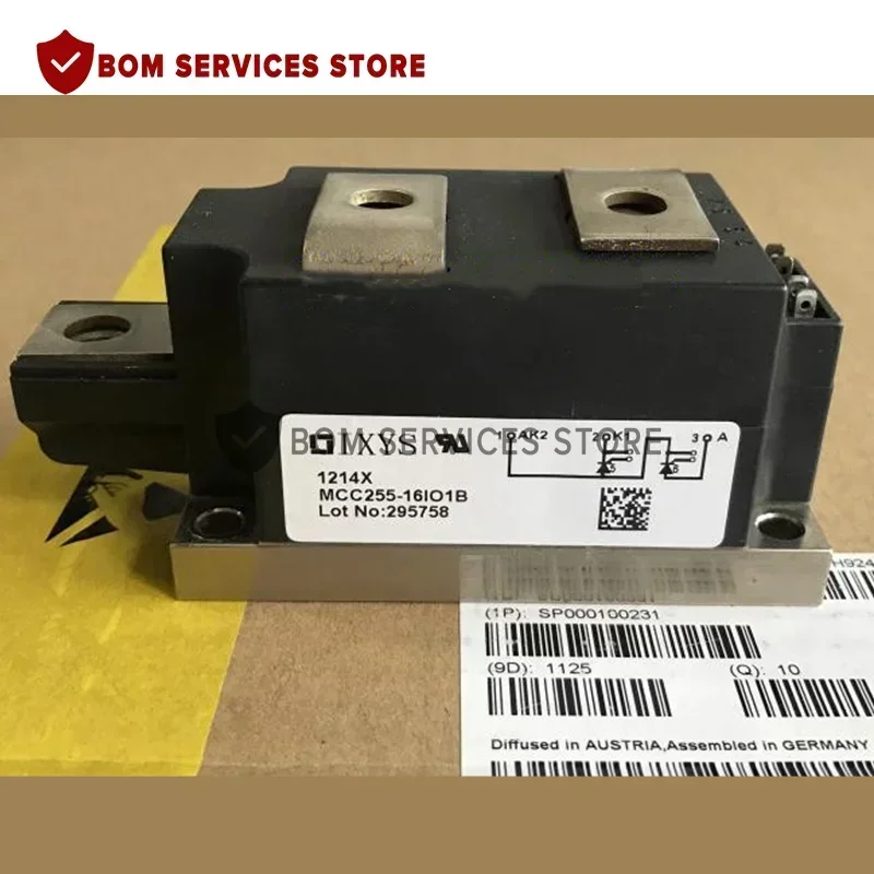 

MCC255-16IO1 MCC255-14IO1 MCC255-12IO1 MCC255-16IO1B MCC255-14IO1B MCC255-12IO1B ОРИГИНАЛЬНЫЙ МОДУЛЬ IGBT