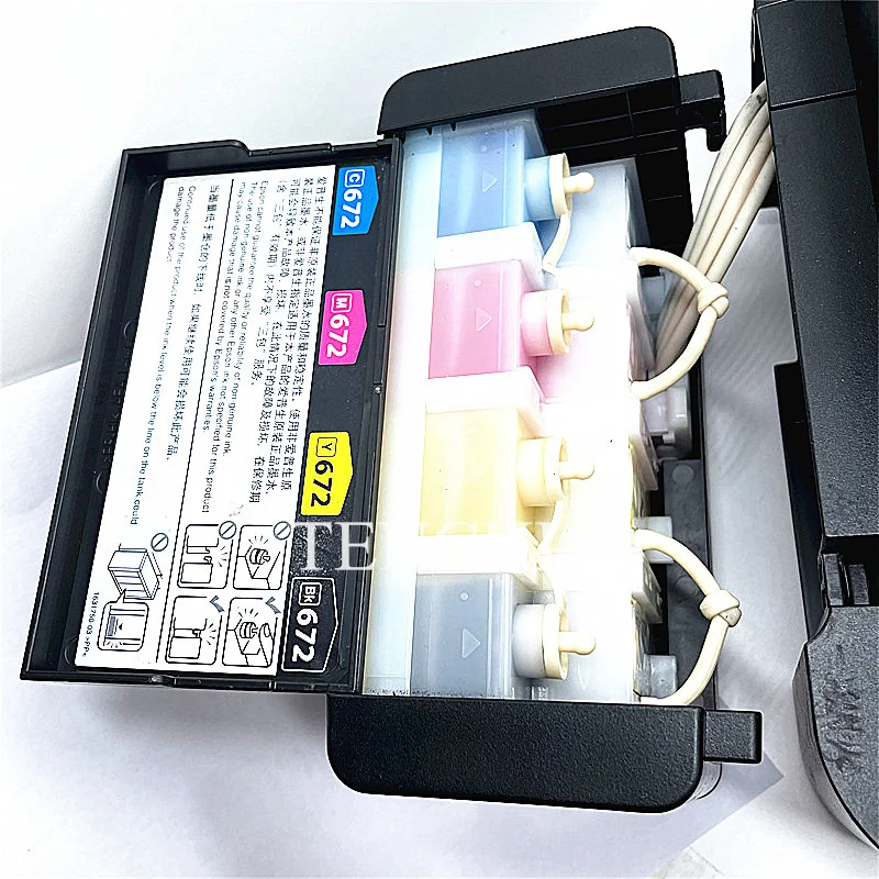 طابعة نافثة للحبر بحجم A4 منخفضة التكلفة طابعة التسامي Epson L360 مع خرطوشة حبر