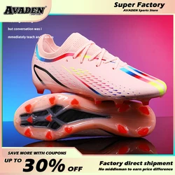 Chaussures de football non ald respirantes pour enfants, chaussures de football, baskets d'entraînement, TF, FG, haute qualité, nouveau