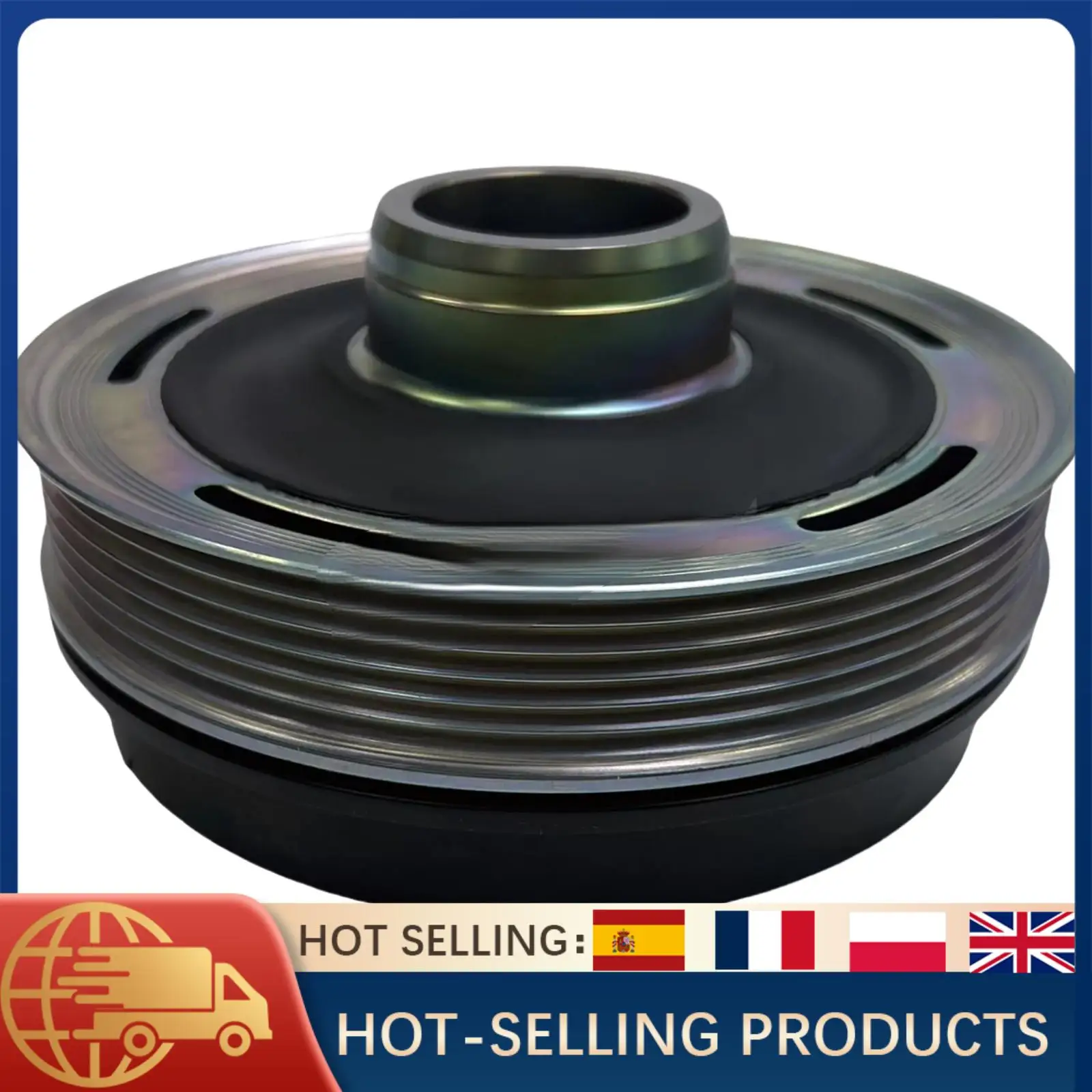 

Для BMW X1 X2 2016-2019 Mini Cooper S JCW Clubman Countryman 2014-2019 шкив коленчатого вала двигателя, прямая замена 11238602800