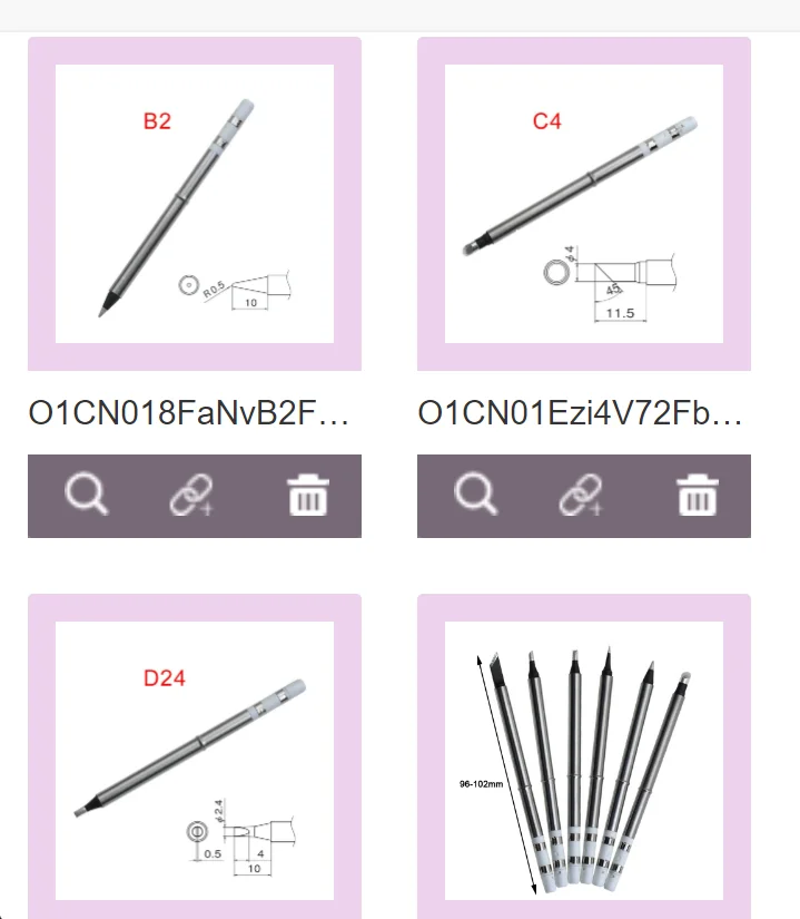 6Pcs T65 Soldering … - image