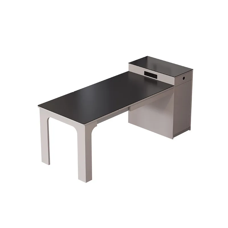 

Integrated household folding small apartment rectangular dining table against the wall