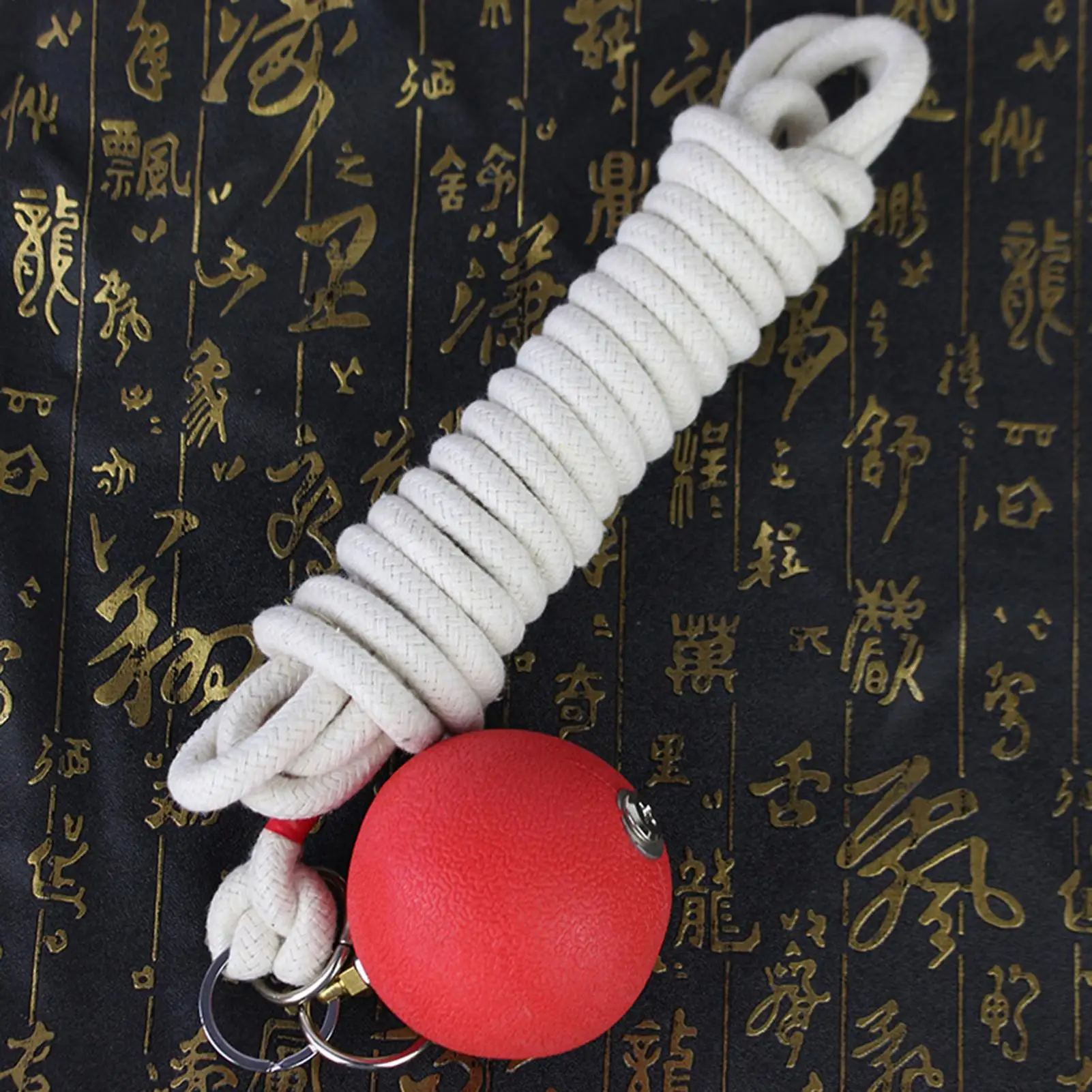 Rope Dart Hammer Ball Rope Dart Rubber Weight Practice User-Friendly Fitness Equipment Martial Arts Chinese Traditional Trainer