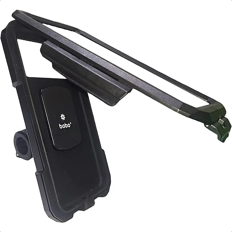 

BOBO BM10H Handlebar Mount Fully Waterproof Bike Motorcycle Scooter Mobile Phone Holder Mount Ideal for Maps and GPS Navigation