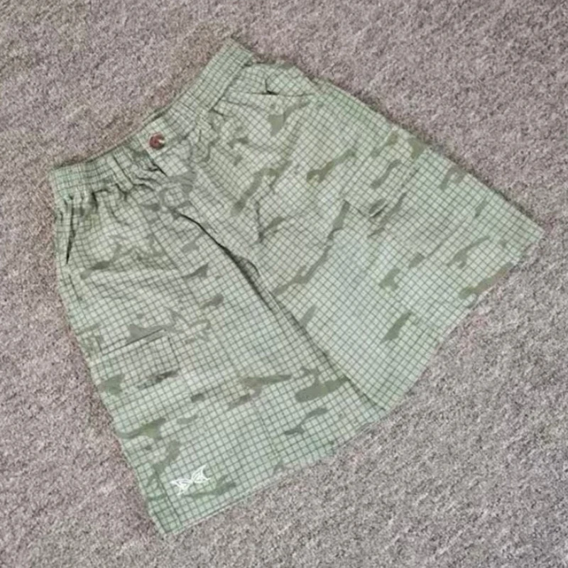 American Style Trend Shirt Set Mertre Casual Shorts High Quality Full Print Drawstring Elastic Sports Shorts