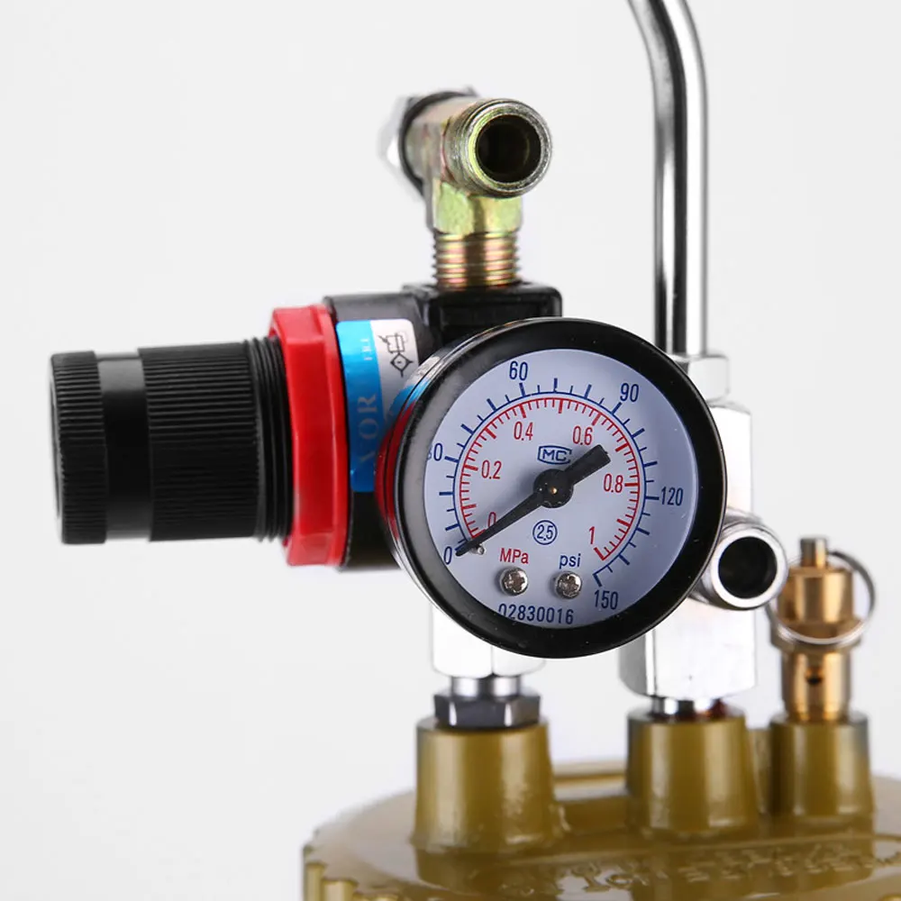 10L المياه في الماء متعدد الألوان الطلاء بندقية رذاذ اللاتكس الطلاء الضغط برميل تقليد الرخام بندقية رذاذ بندقية رذاذ 2025 جديد