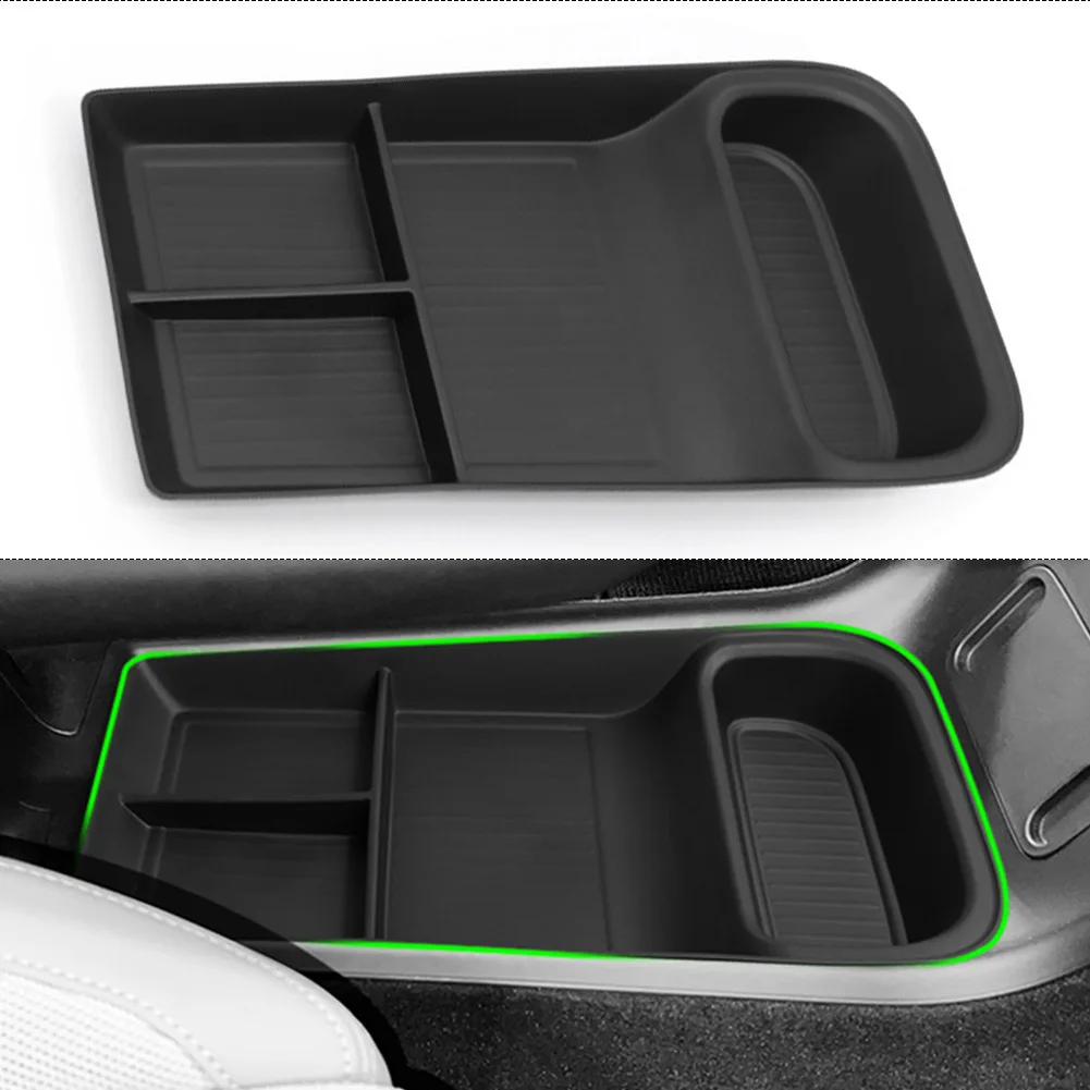 Car Console Organizer Tray Compatible with For Polestar 4 2023 2024 Models to Enhance In-Vehicle Storage Efficiency