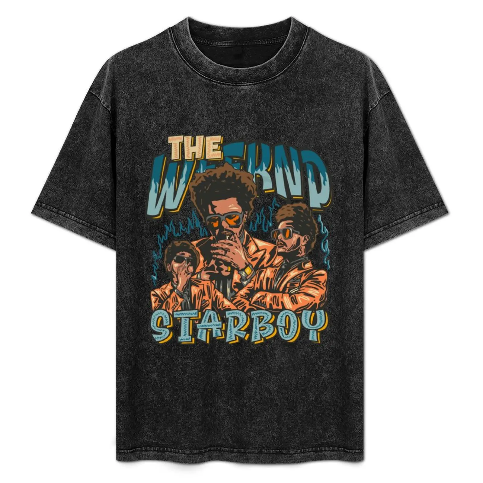 

Showcase the rich colors of fall<the weeknd T-Shirt Lightweight Basic Short Sleeve Shirt