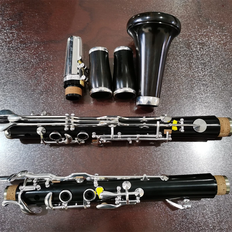 ANMUTIG Oehler System G Tune Clarinet Ebony Clarinet Silver Plated 18 Keys