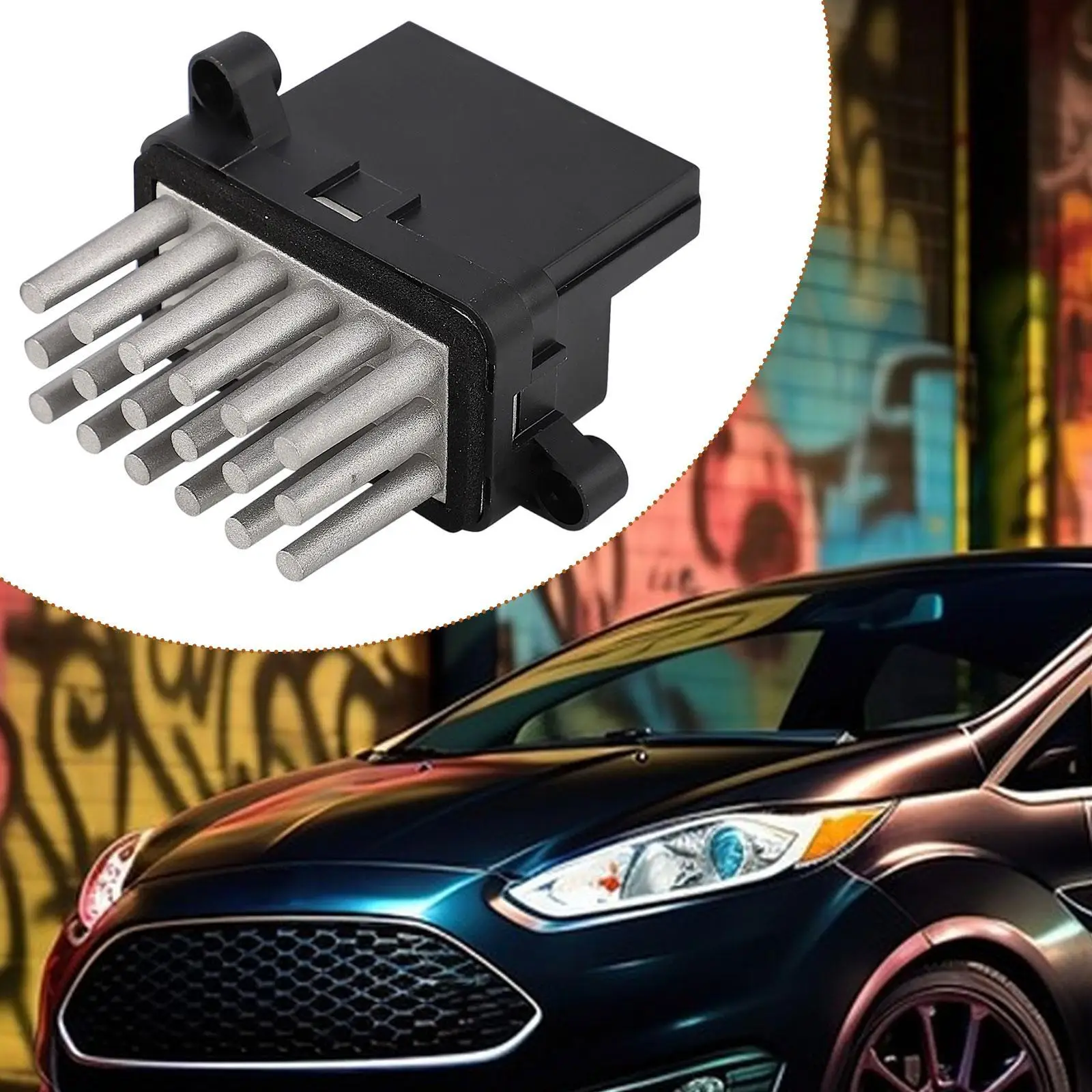 

Heater Fan Blower Resistor 1433503 1847910 for Ford Fiesta VI Mondeo