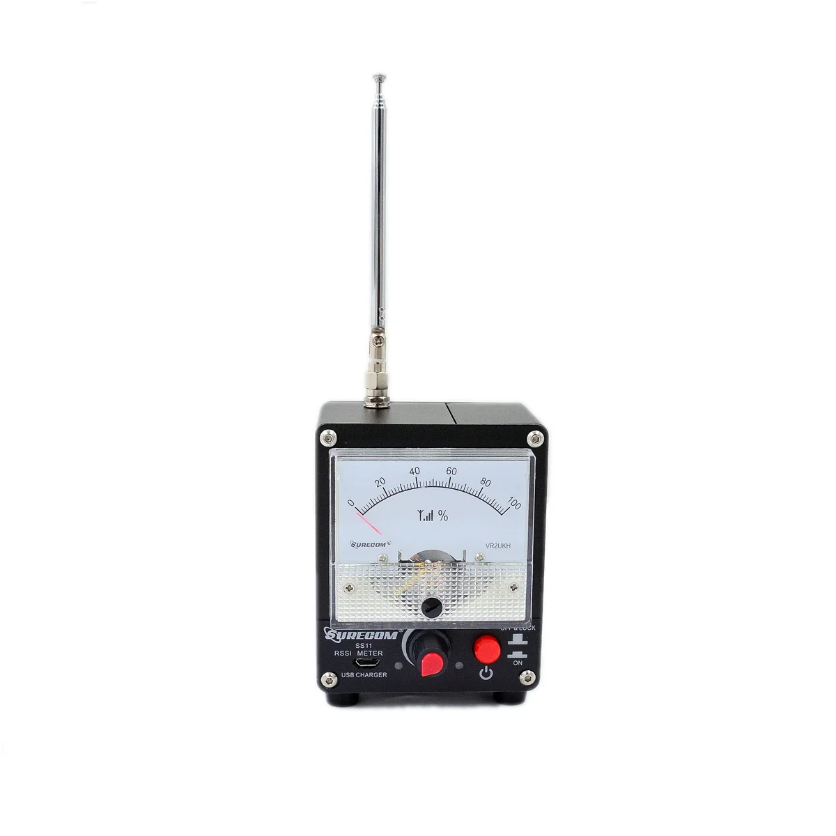 Surecom SS11 Field Strength Power Tester RSSI Meter & Antenna 100KHz-3000MHz High Sensitivity Instrument HAM Radio Accessory