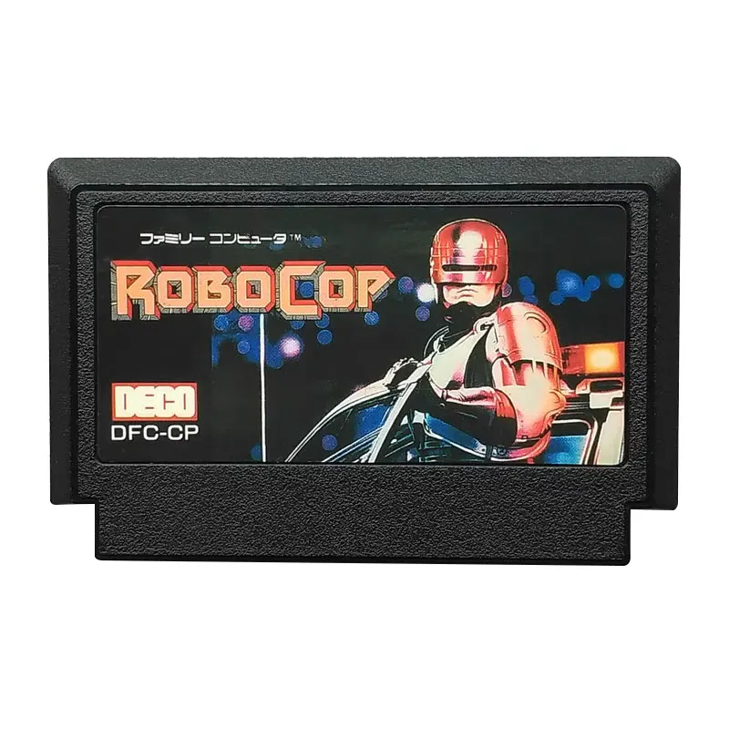 

8-битный игровой картридж RoboCop для 60-контактной телевизионной игровой консоли, японская версия