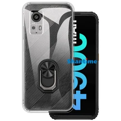 Luxury Shockproof Ring Holder For AGM H6 Case Soft Silicone TPU Protective Holder Cover