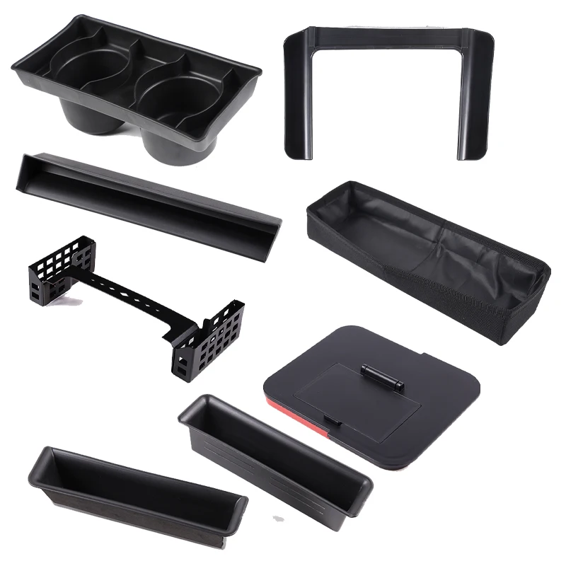 

For Hummer H2 2003-2009 towing Tidying Car Gear Shift Storage Box Organizer Tray co-pilot storage box Interior Accessories