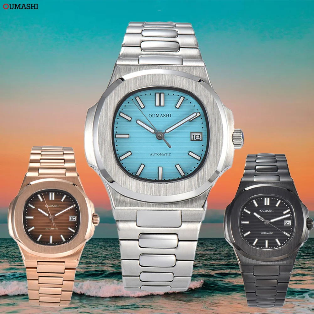 

42mm NH35 Watch Automatic Mechanical Watch Men's Watch High Quality Stainless Steel Sapphire Glass Waterproof Case NH35 Watch