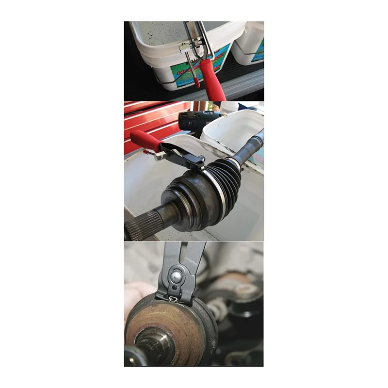 

Dust Jacket Clamp Pliers Car ATV Car Joint Strap Guide Shaft Clamp Tool Half Shaft Guide Belt Buckle Repair Installation Tool