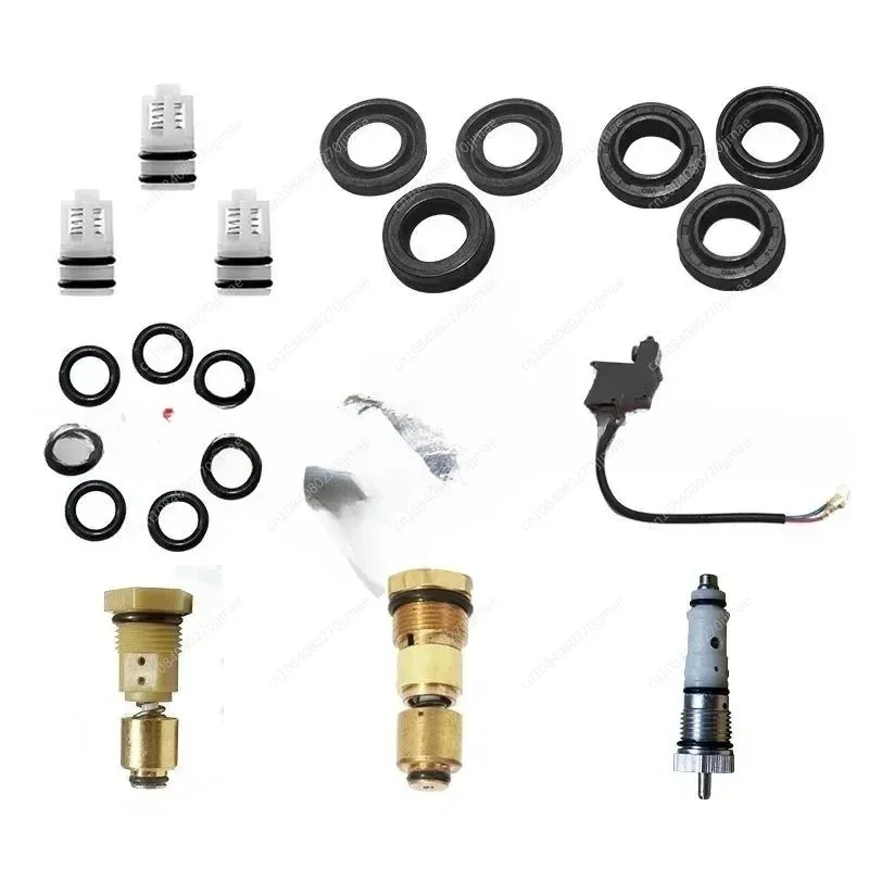 

High Pressure Car Washer Household Accessories Overflow Valve Oil Seal Water Seal Bearing Micro Switch Motor Carbon Brush