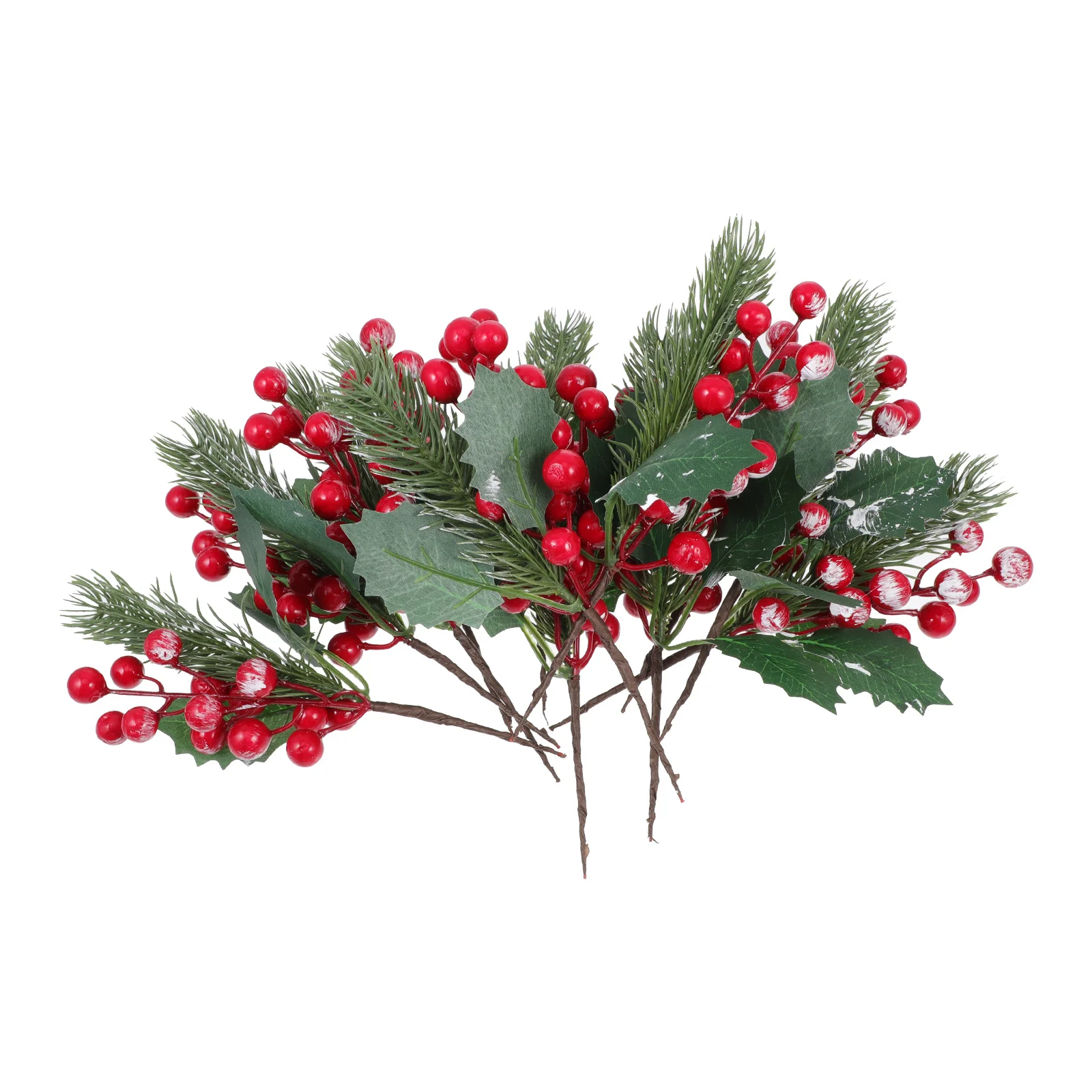 

12Pcs Christmas Berry Wreaths Decorations Premium Simulation Berry Ornament Pendants Xmas Tree Decor Festival Hanging Party