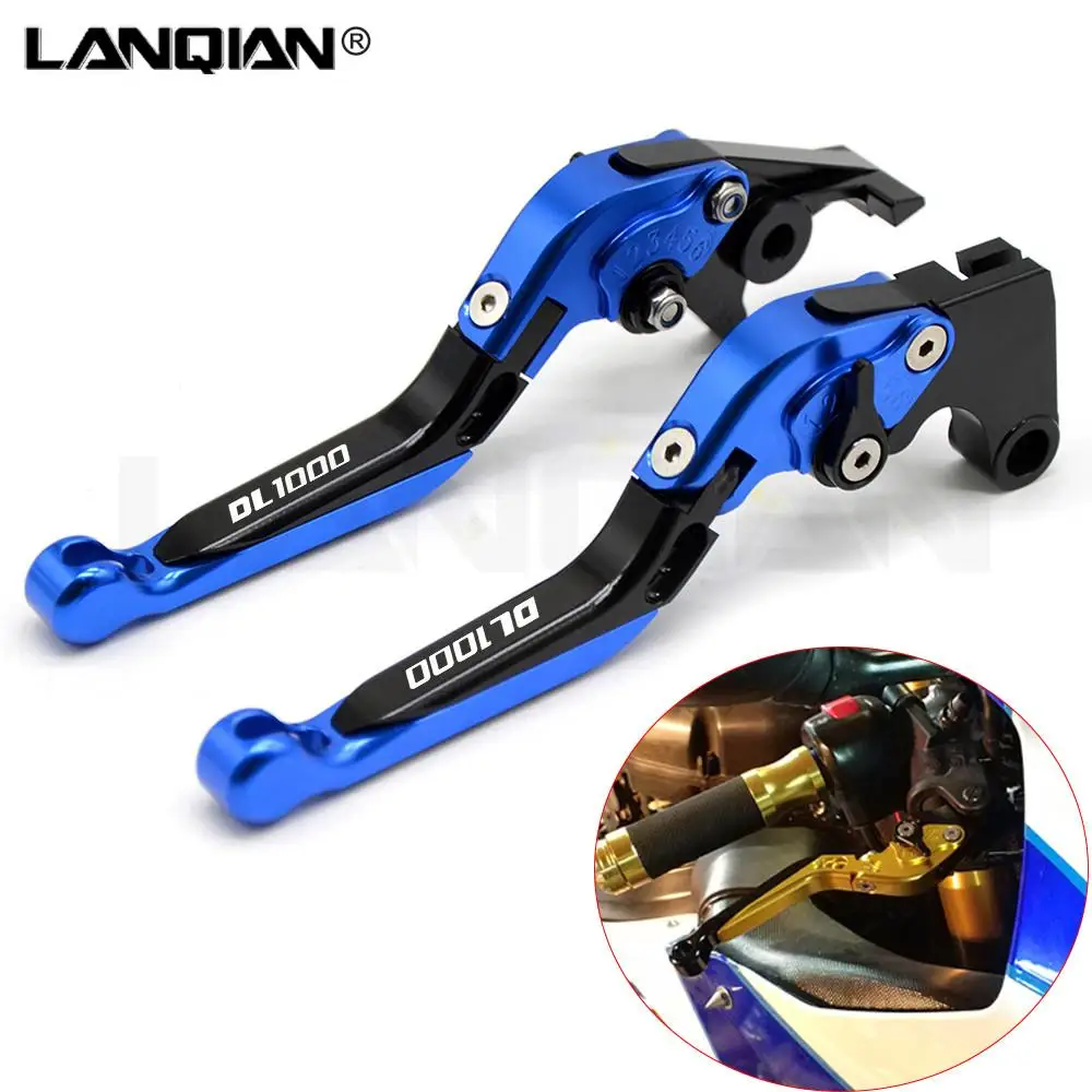 Handle Lever For SUZUKI DL1000 V-STROM 2002-2022 2023 2024 CNC Motorcycle Adjustable Folding Brake Clutch Levers DL 1000 V STROM