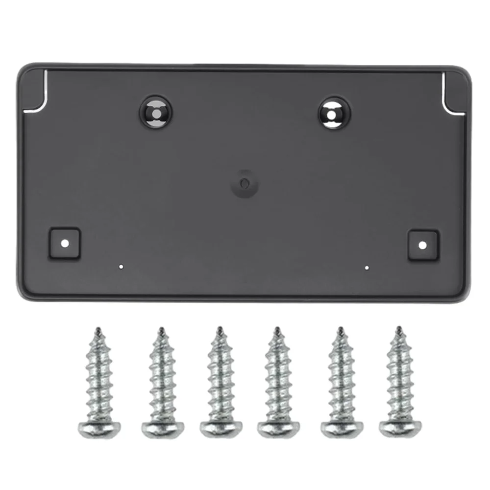 License Plate Bracket With 6 Screws CH1068163, 68445699AA For Chrysler Pacifica/Voyager 2021-2022 Durable Accessories