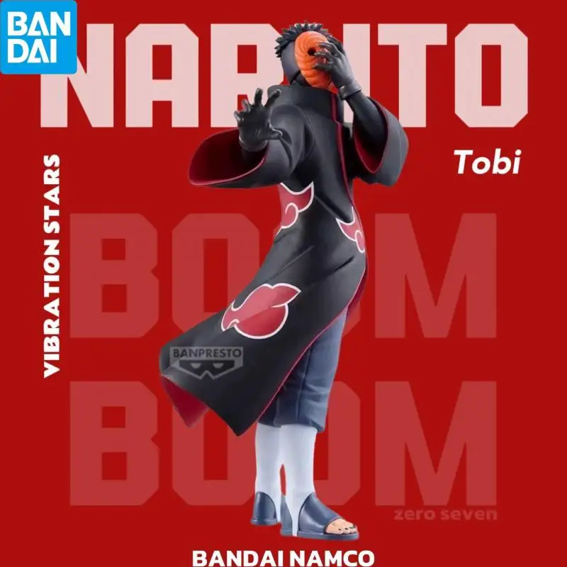 

Genuine BANDAI NAMCO Naruto VIBRATION STARS Tobi PVC Figure in stock Collector Figurine Toys Desktop ornament New and unopened