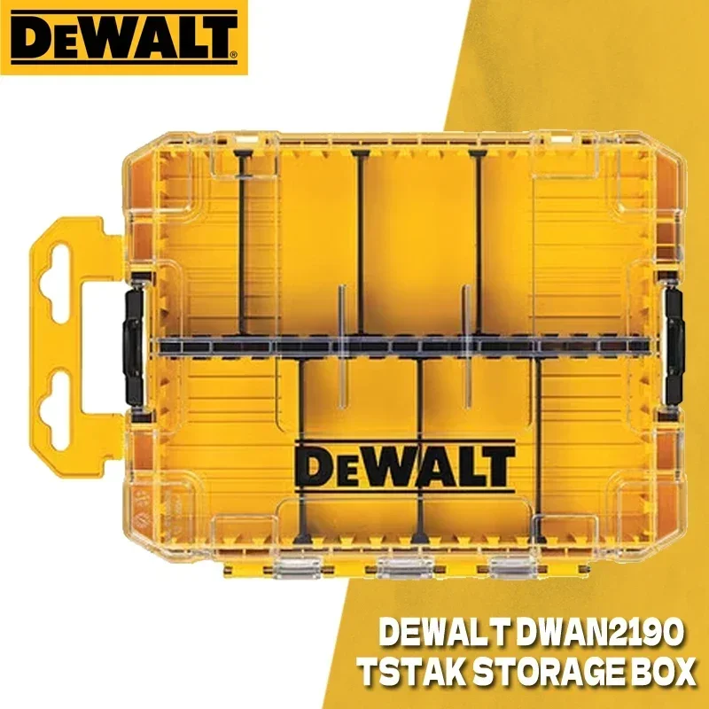 Imagem -06 - Armazenamento Resistente Dewalt Chave de Fenda Bit Peças Caixa de Armazenamento Dt70800 Dt70801 Dt70803 Dwan2190 N542474 Dt70839 Dt70716 Case de