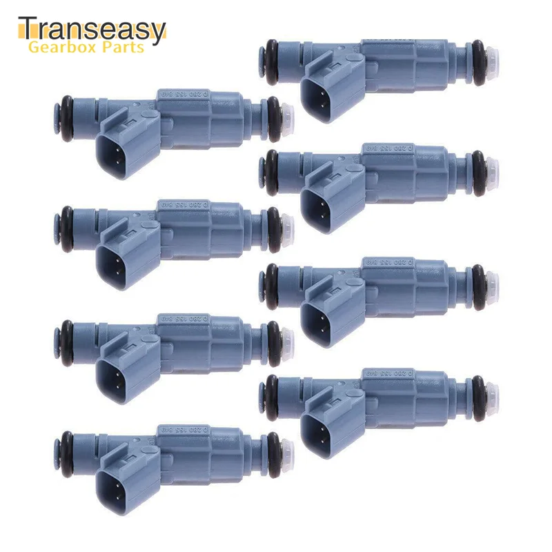 8PCS Fuel Injectors 53032145AA 0280155849 Fits For Dodge Ram 1500 4.7l 2002-2007