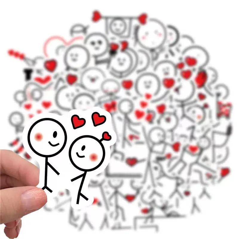 Matchman Cartoon Aufkleber Graffiti Aufkleber DIY Wasser Tasse Skateboard Telefon Fall Notebook Schreibwaren Box Dekor Abziehbilder Aufkleber