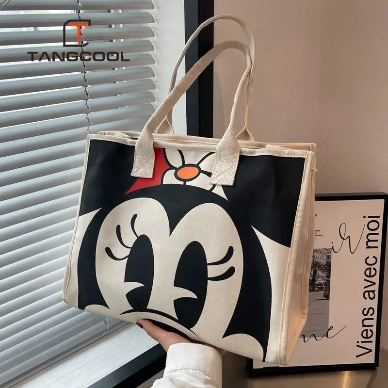 Disney Mickey New Women\'s Shoulder Bags Luxury Brand Cartoon Women\'s Bag Large Capacity Fashion Tote Bag Shopping Bag