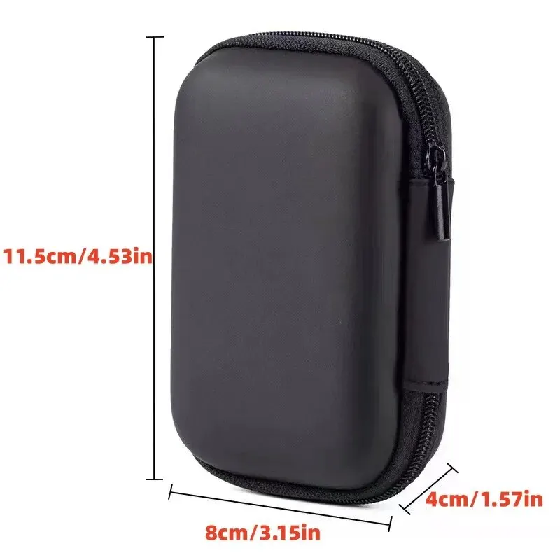 For Mobile Phone Accessories Charger Data Cable Storage Bag Portable Earphone Storage Box Charger Plug Protective Cover Bag