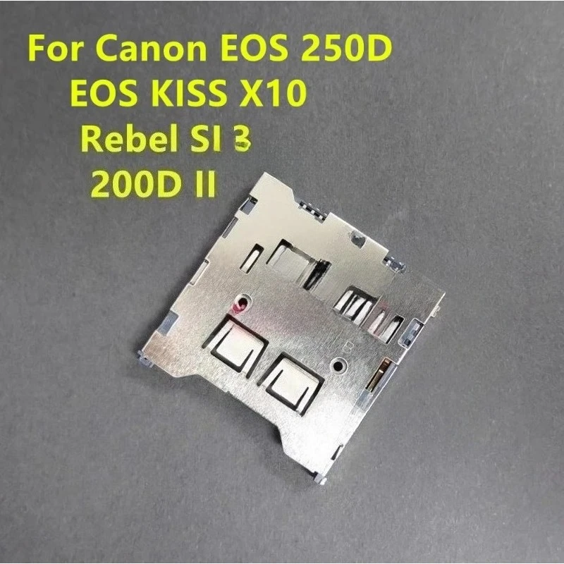 

Адаптировано для слота для SD-карты второго поколения Canon 200D II. Слот для карт EOS 850D.