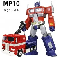In Stock MP10 Transformers Toy Optimus Prime Robot Boys Hobby Collection Holiday Gift Hobby Collecting Model Ornaments