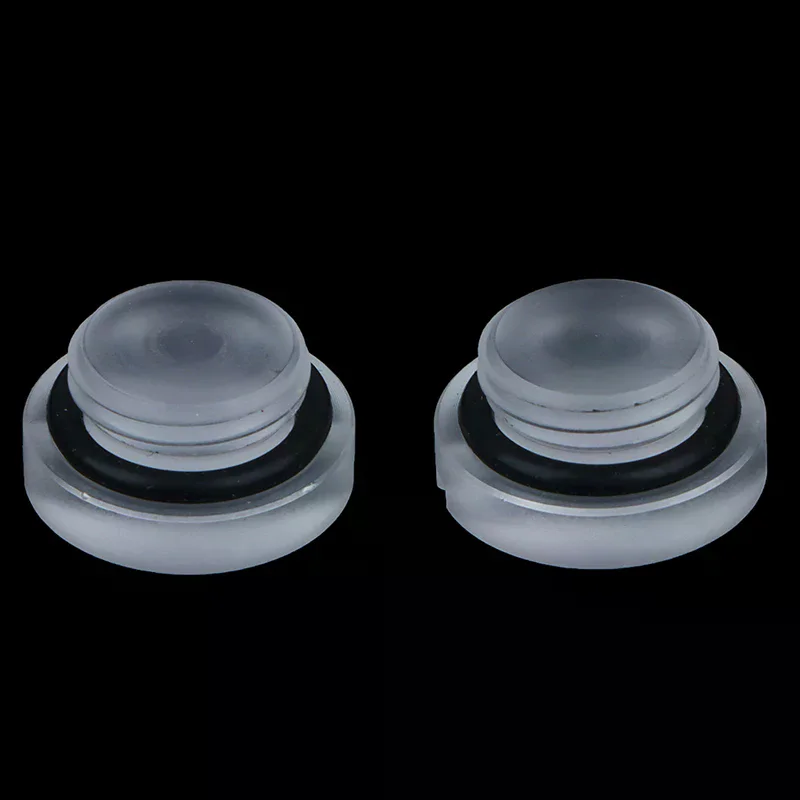 

2pcs Hand Twisting Water Cooling Fitting Frosted G1/4 Water Plug Matte Acrylic Water Stop Lock Seal Button
