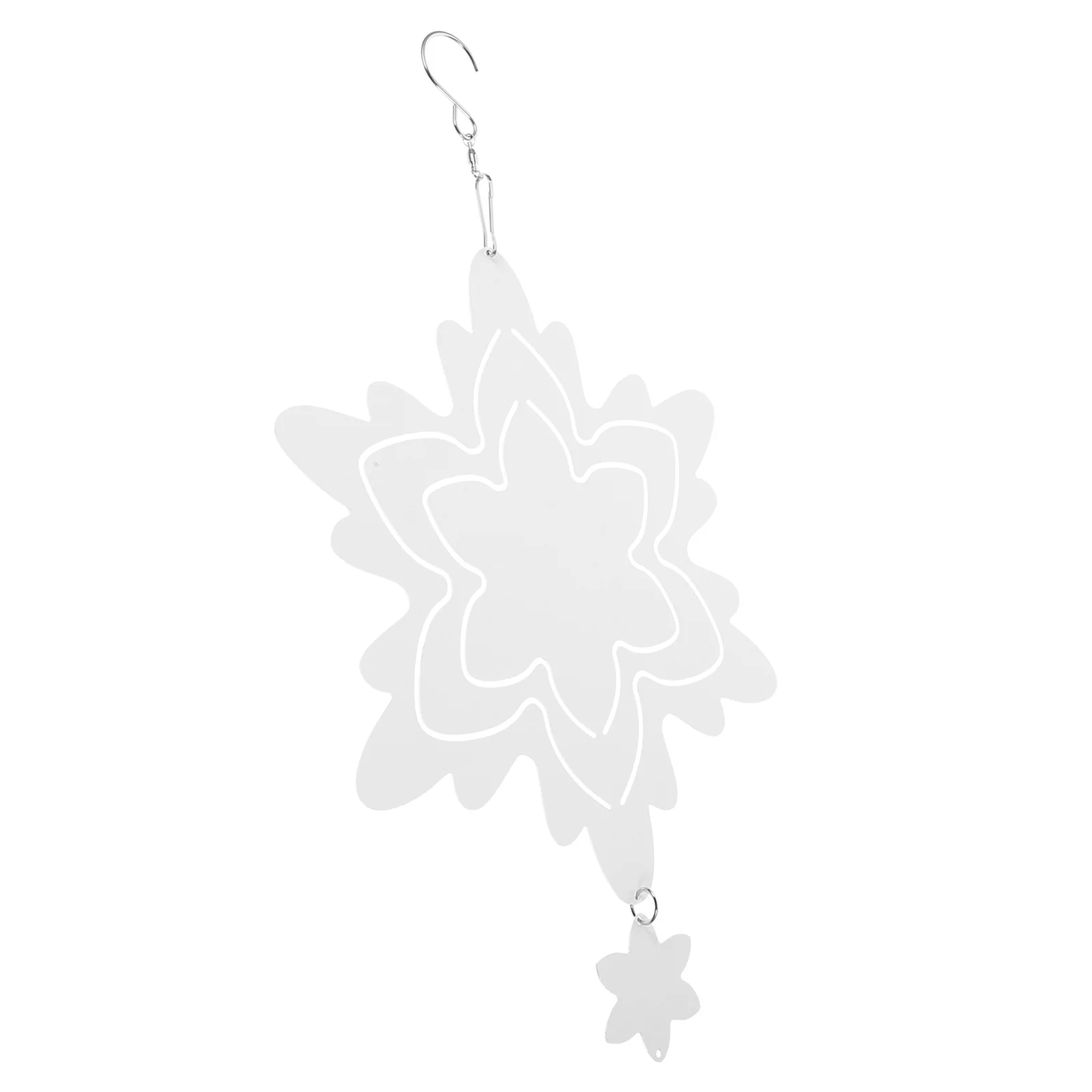 

Metal Wind Chime Sublimation Blank Diy Hanging Ornament For Garden Yard Decor Aluminum Wind Spinner Decoration