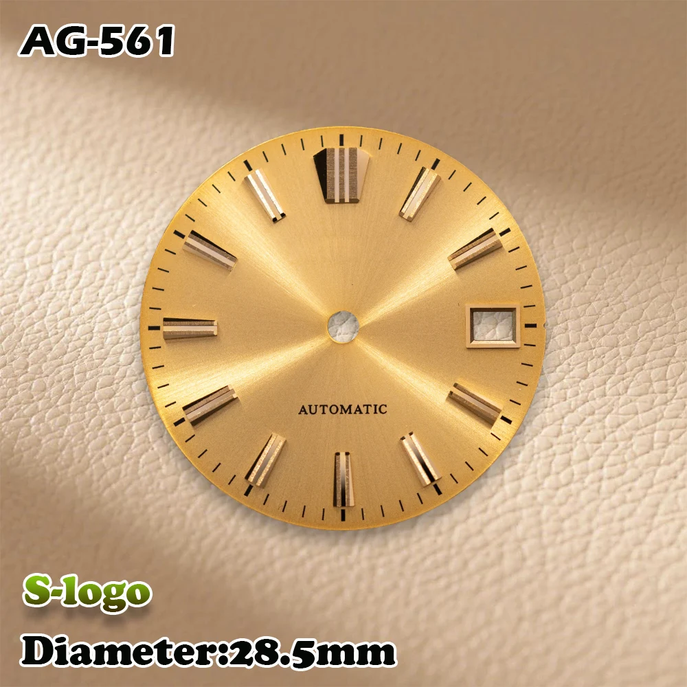 S Logo 28.5mm Sunray Dial NH35/NH36/4R/7S Movement High Quality Watches for men Watch Modification Accessories repair tools