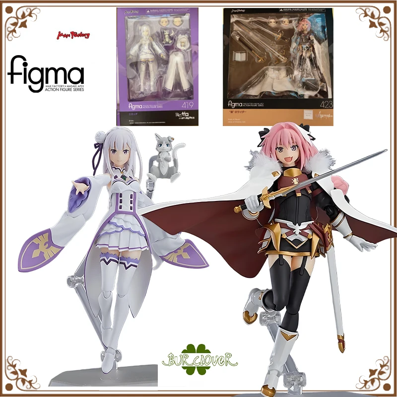 

Max Original Figma аниме фигурка RIDER OF BIACK EMILIA аниме фигурки игрушки для мальчиков/девочек