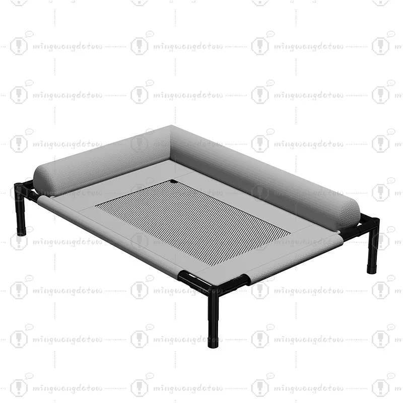 

Летняя кровать-лежанка для кошек и собак, всесезонная, универсальная, дышащая, влагостойкая.