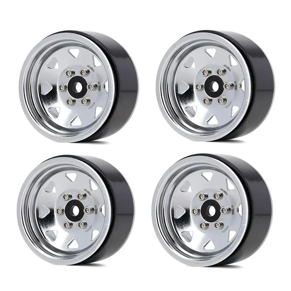 

Металлические колесные диски 1,9 дюйма, 3 стиля для 1:10 RC гусеничного автомобиля, осевой SCX10 90046 TRX4 Redcat GEN8