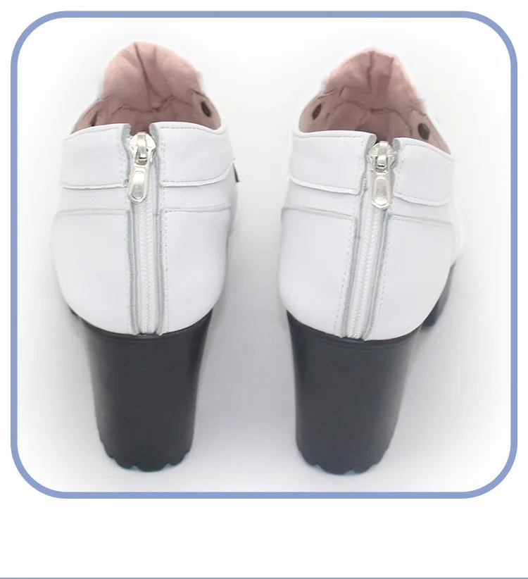 Dailuo Cosplay Shoes Anime Accessories Cosplay Props PU Leather Shoes Halloween Carnival Boot Custom Made