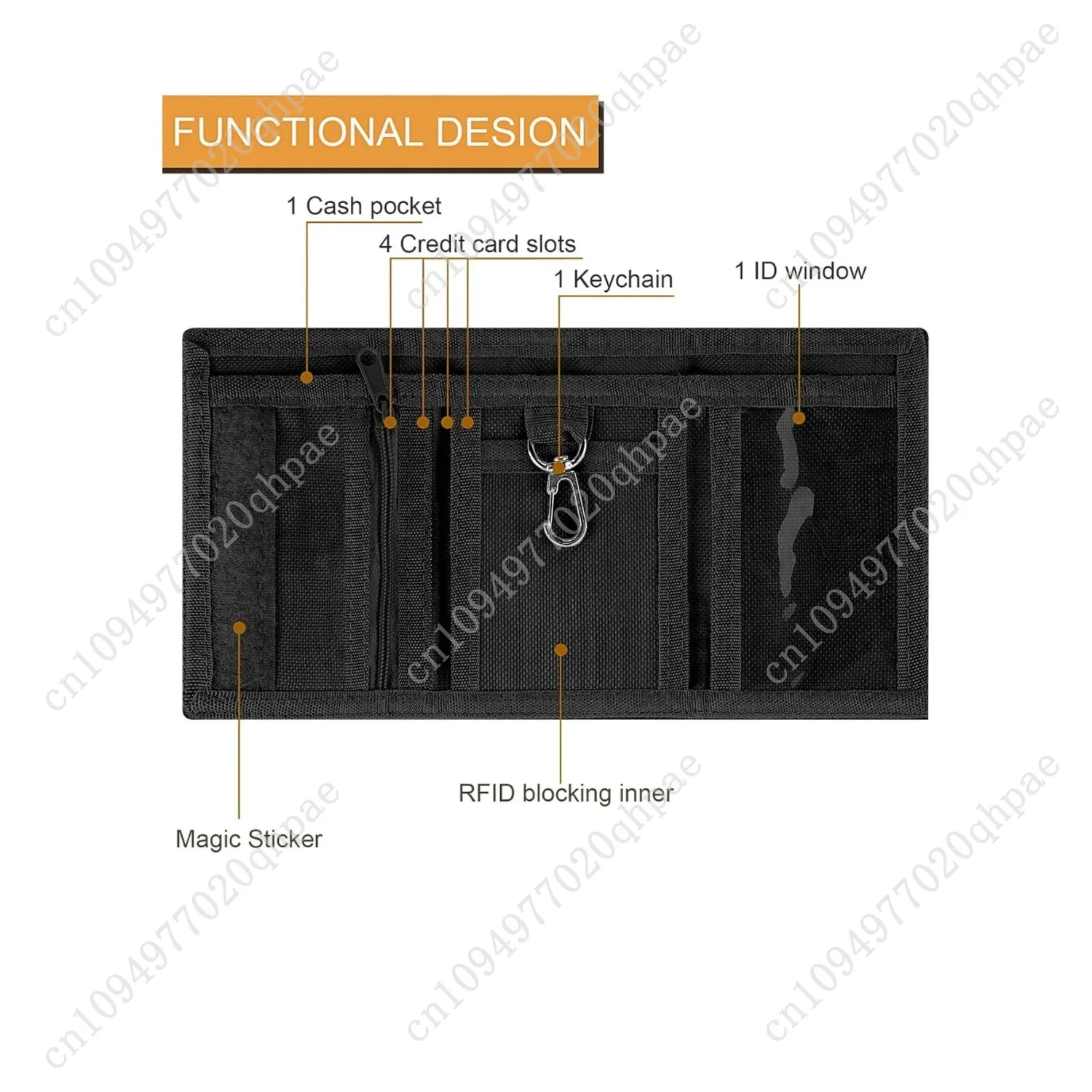 صبي وفتاة متقلب طباعة أضعاف أكثر من محفظة صغيرة جيب محفظة صغيرة معرف نافذة ثلاثي أضعاف الرجال المحفظة صغيرة رقيقة خفيفة الوزن