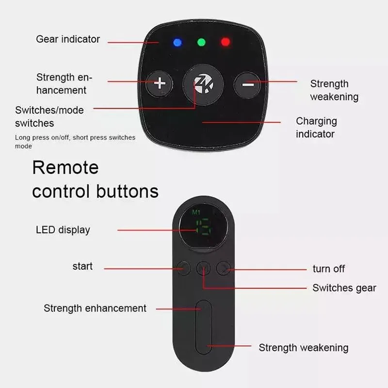 EMS Massage Electric Foot Massager Pad Fisioterapia Electrodos Estimulador Physiotherapy Massageador Healthcare Masajeador Saude