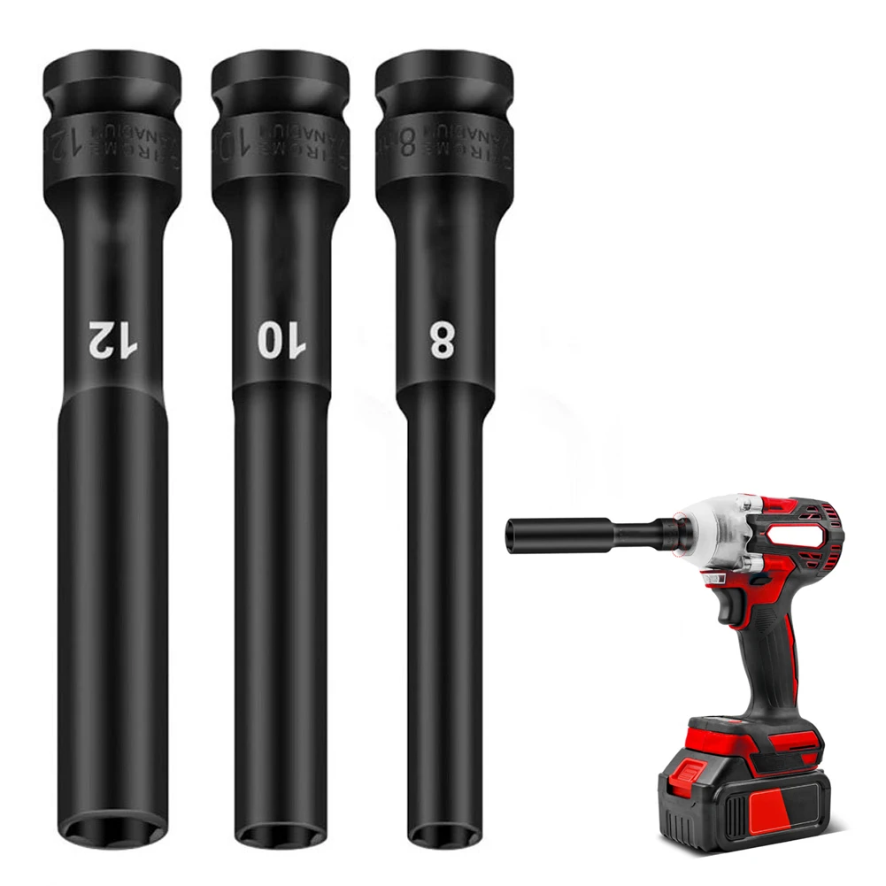 Imagem -05 - Soquete Cabeça Chave de Impacto Adaptador Hex Conversor Spanner mm mm mm 10 mm 11 mm 12 mm 13 mm 14 mm 15 mm 16 Milímetros 1724 Milímetros pc Peças Unidade